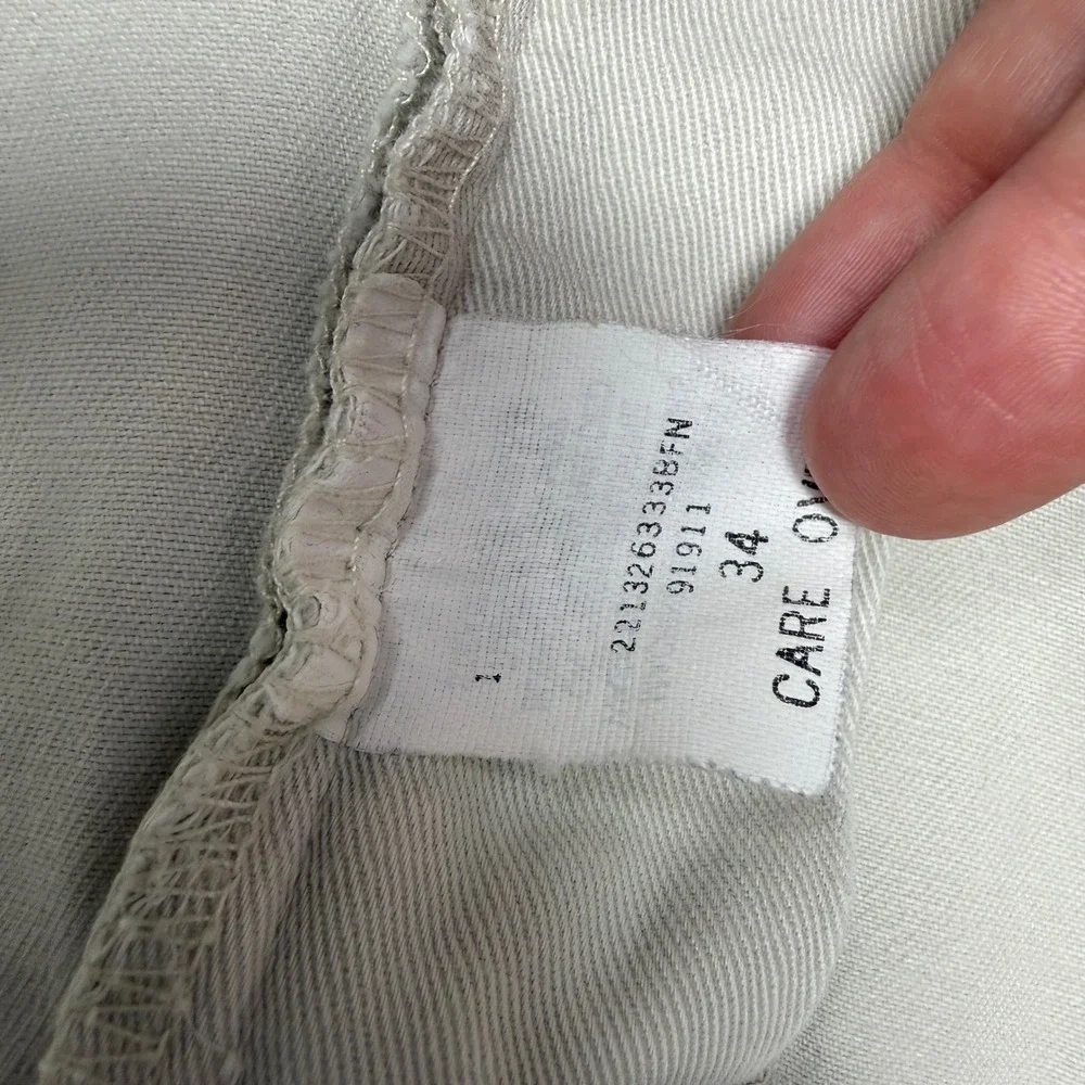 Polo Ralph Lauren Mens 34 Chino Shorts Stone Beige Cotton Twill Flat Front 91911